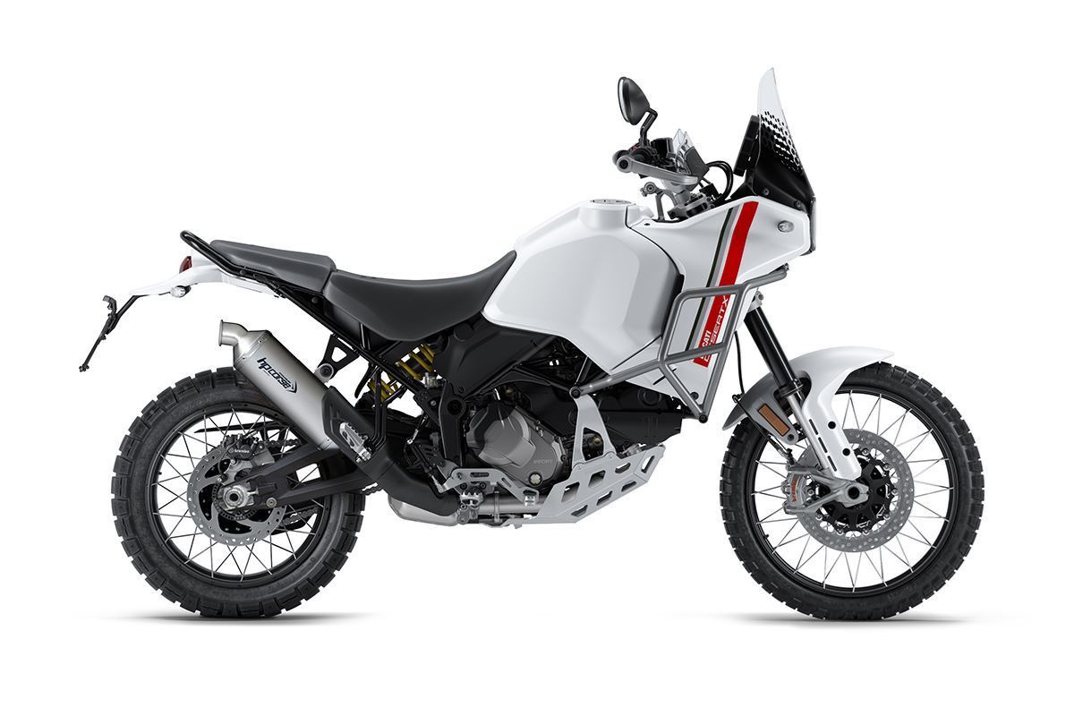 HP CORSE SP-1 SHORT Titanium Low Mount Slip-on Exhaust for the Ducati DesertX HP CORSE SP-1 SHORT Titanium Low Mount Slip-on Exhaust for the Ducati DesertX